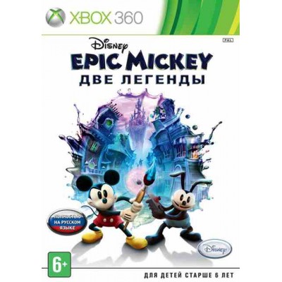 Epic Mickey Две Легенды [Xbox 360, русская версия]